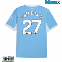 Manchester City Matheus Nunes #27 Replica Home Shirt 2026-27 Short Sleeve